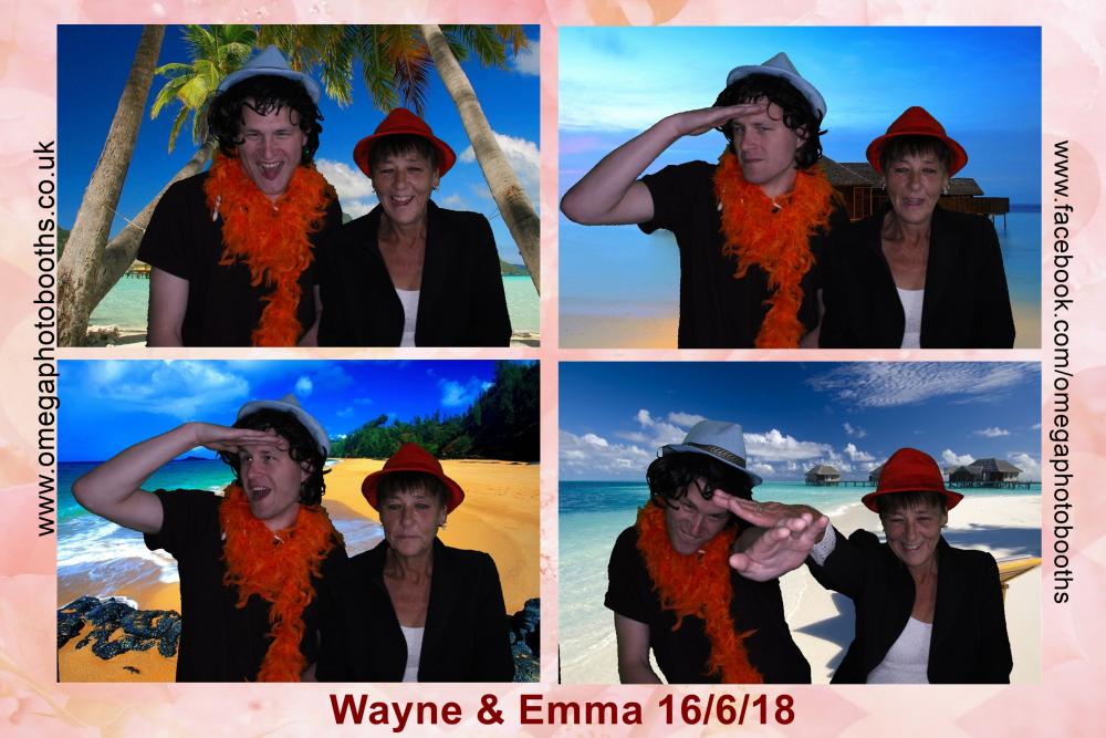 Emma & Wayne's Wedding | View more photos from the event at gallery.omegaphotobooths.co.uk/u/Omega-Photobooths/Emma-Waynes-Wedding